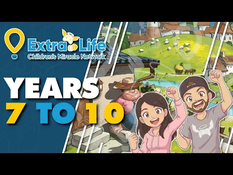 Cozy Stickerville Years 7-10 Playthrough | Extra Life Tabletop Appreciation Weekend