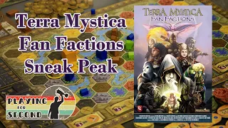 Terra Mystica Fan Factions Sneak Peak - Playing for Second