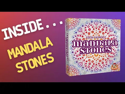 Inside…Mandala Stones Board Game (4K 60fps)
