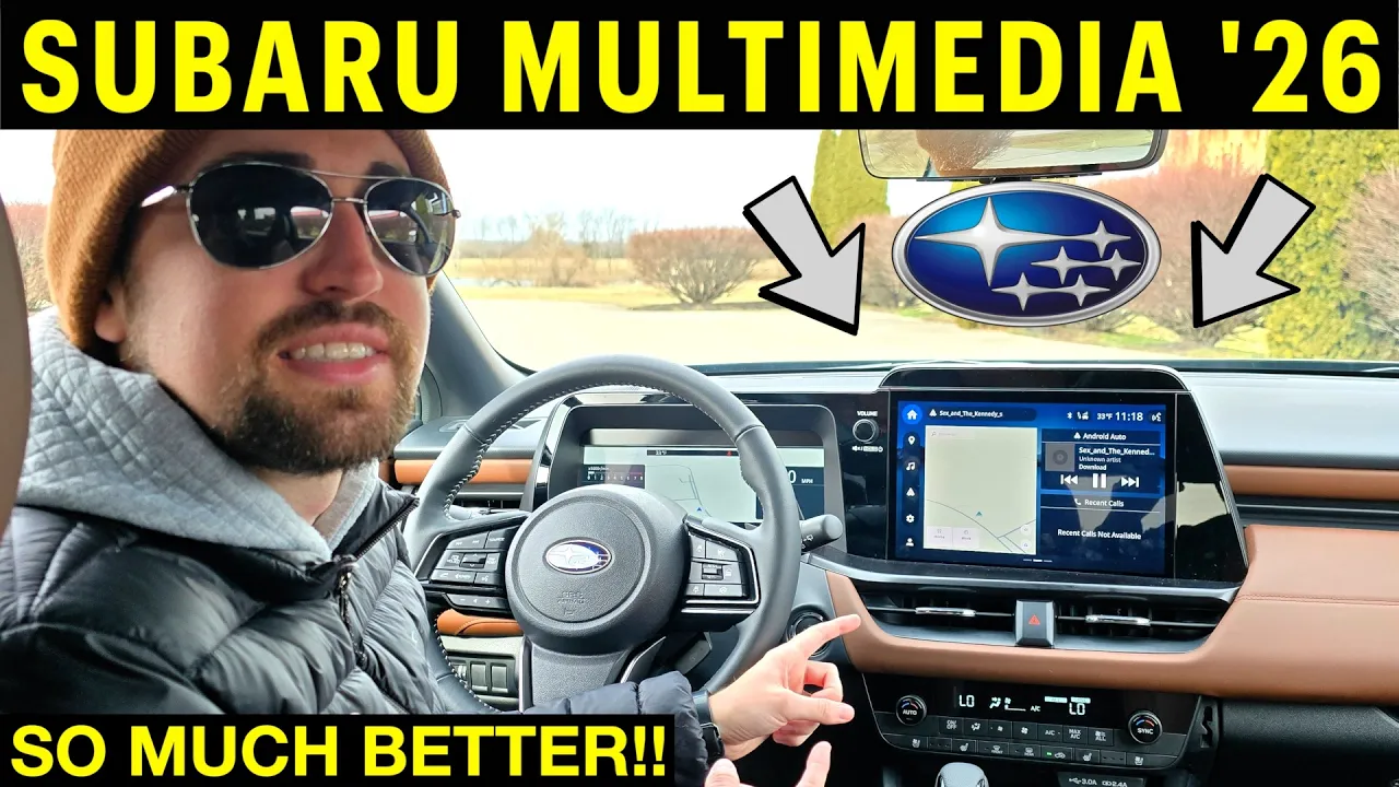 ALL-NEW Subaru Multimedia Infotainment! (replaces StarLink) | 2026 Detailed Tutorial and Review