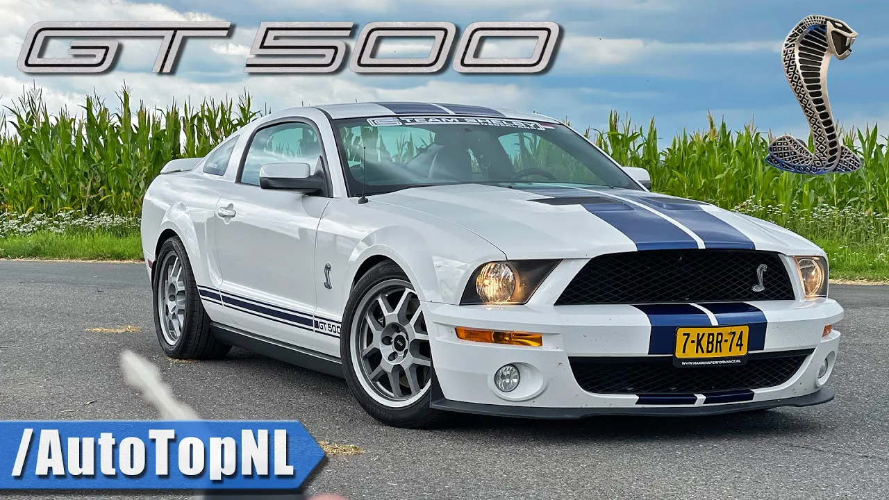 2007 SHELBY GT500 | REVIEW on AUTOBAHN [NO SPEED LIMIT] by AutoTopNL