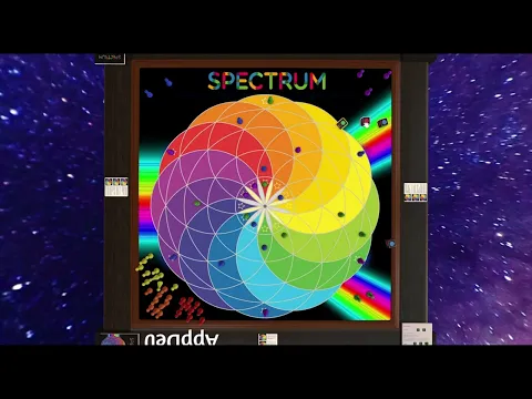 Spectrum Board Game Playthrough in 1 Minute - Kickstarter & Tabletop Simulator