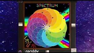 Spectrum Board Game Playthrough in 1 Minute - Kickstarter & Tabletop Simulator