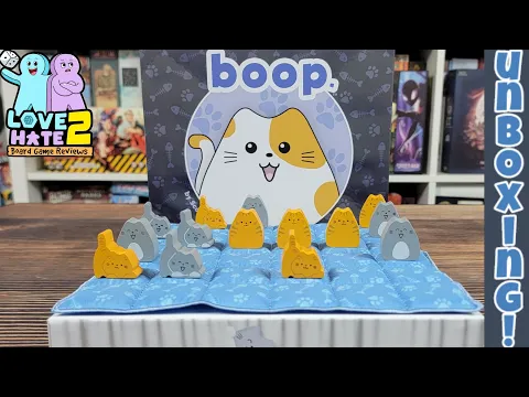 boop. - Unboxing! Smirk & Laughter Games | Love 2 Hate Board Game Reviews #boardgames