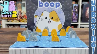 boop. - Unboxing! Smirk & Laughter Games | Love 2 Hate Board Game Reviews #boardgames