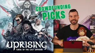UPRISING: Curse of the Last Emperor | Legendary Box & True Solo | Crowdfunding Picks | 4X Board Game