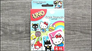 UNO Hello Kitty Sanrio Characters