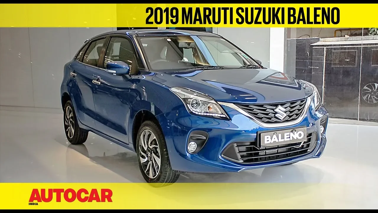 2019 Maruti Suzuki Baleno facelift | First Look & Walkaround | Autocar India
