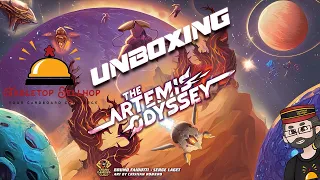 The Artemis Odyssey Unboxing, Check out the components in the Deluxe edition of The Artemis Odyssey