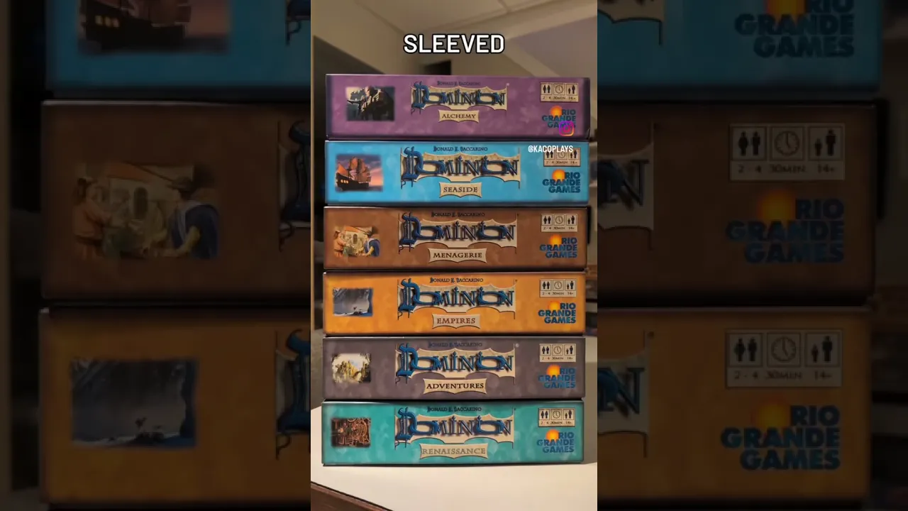Collapsing 6 Dominion expansions into one 3D printed insert