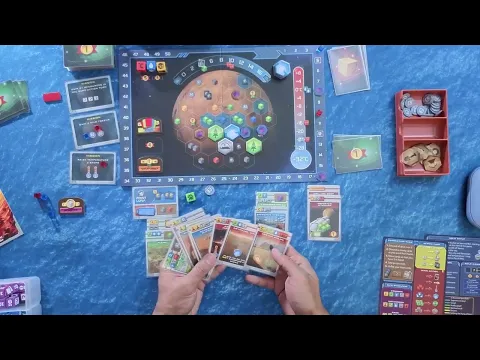 Terraforming Mars: The Dice Game - Solo Playthrough w/ Missions Expansion