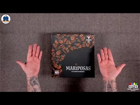 UNBOXING MARIPOSAS - Board Game - #indabox