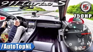 750HP Porsche 911 Turbo S AUTOBAHN 312km/h by AutoTopNL