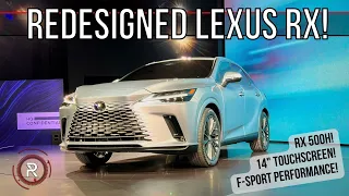 2023 Lexus RX 500h F-Sport Performance - Redline: First Look