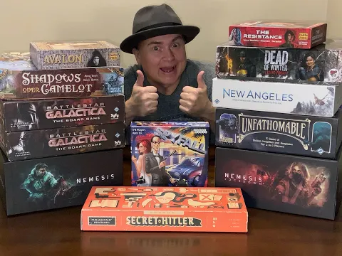 TDG: Cody's Top Ten Hidden Traitor Games (August 2023)
