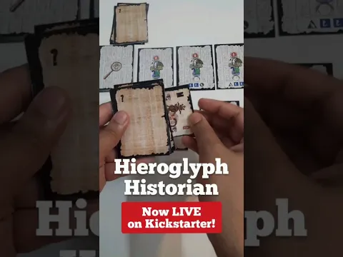 Hieroglyph Historian LIVE on #kickstarter