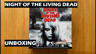 Unboxing Night of the Living Dead - a Zombicide board game