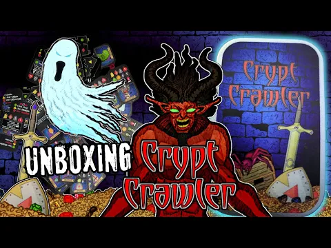 Crypt Crawler Unboxing: Solo Dungeon Crawler in a Mint Tin - First Impressions