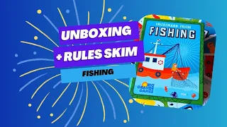 Unboxing and Rules skim through of Fishing - Rio Grande Games
