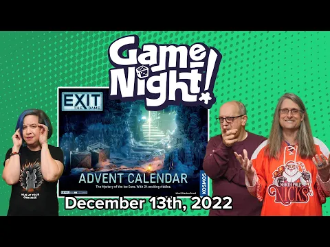 GameNight! 24 Days of Advent - Exit: The Game – Advent Calendar: The Mystery of the Ice Cave Dec. 13