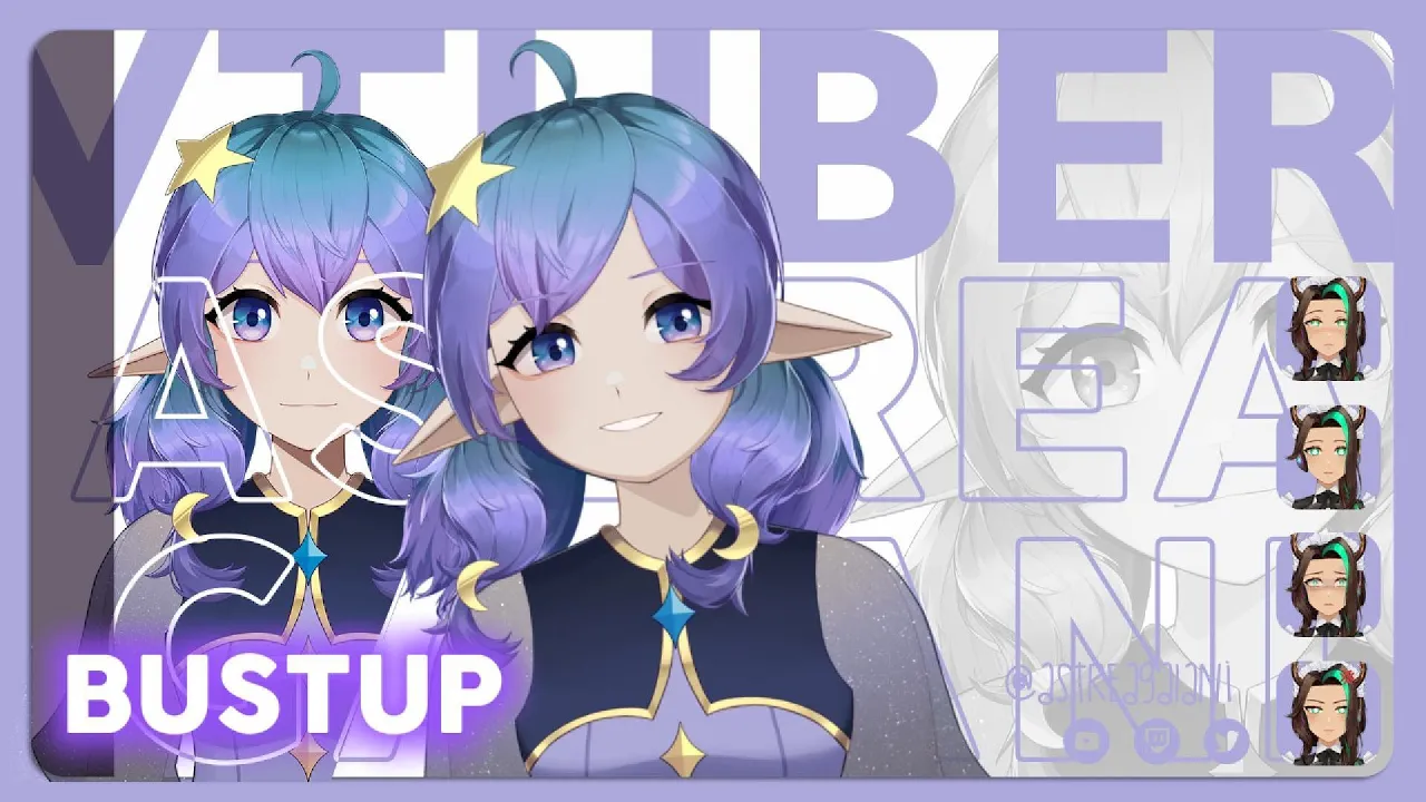 Commission Live2d Vtuber | Art & Rigging | Fullbody Model by bellewelle ...