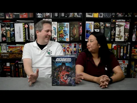 GI Joe Deck-Building Game by Hasbro and Renegade Game Studios Unboxing