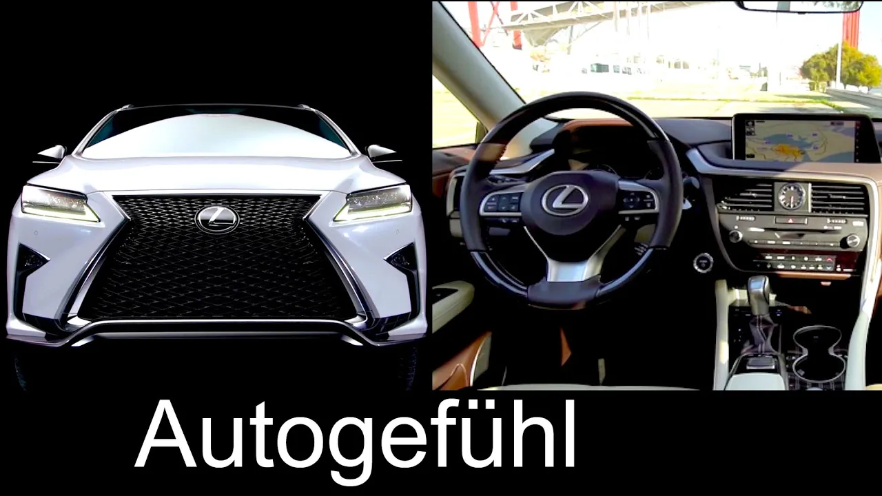 All-new Lexus RX Preview Exterior/Interior RX450h 350 200t 2016 - Autogefühl