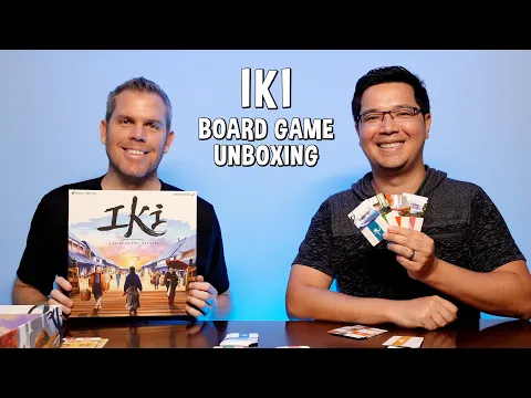 Unboxing Iki - EDO Artisans Board Game