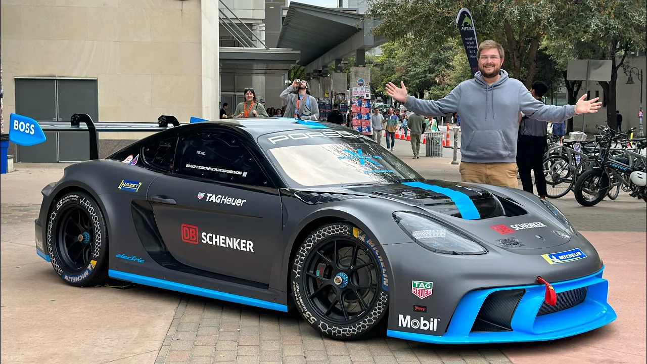Ultimate Electric Machine! The Porsche GT4 e-Performance Has Over 1,000hp & 800kW Regen