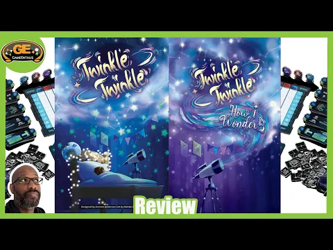 Twinkle Twinkle w/ How I wonder expansion | Review & How To Play