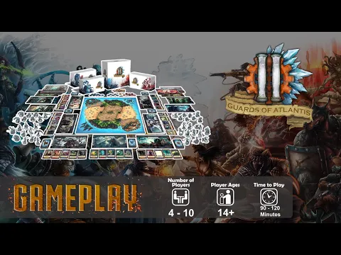 Guards of Atlantis 2 | Full Match Gameplay | Kickstarter Preview
