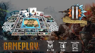 Guards of Atlantis 2 | Full Match Gameplay | Kickstarter Preview