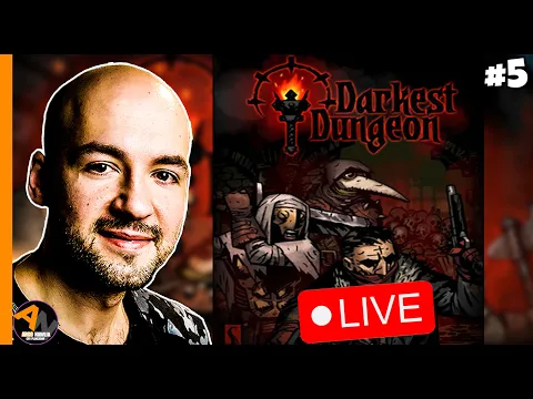 DARKEST DUNGEON - turowa gra RPG, z której nie wyjdziemy żywi... #1 [NA ŻYWO]