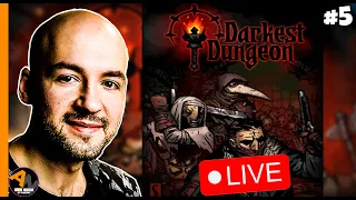 DARKEST DUNGEON - turowa gra RPG, z której nie wyjdziemy żywi... #1 [NA ŻYWO]