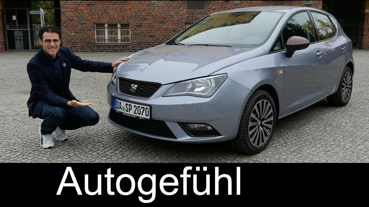Seat Ibiza Facelift FULL REVIEW test driven 1.2 TSI new neu 2016 - Autogefühl