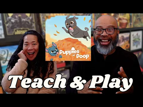 Walking in the yard trying to avoid "land mines" | How to play Puppies or Poop (two players)