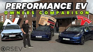 Tesla Model 3 Performance vs Hyundai Ioniq 5n vs Porsche Taycan, what is the best track-capable EV?!