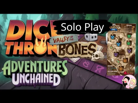 Valley Of The Bones One-Shot (Solo Play) | Dice Throne Adventures: Unchained