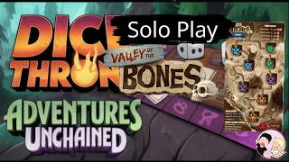 Valley Of The Bones One-Shot (Solo Play) | Dice Throne Adventures: Unchained