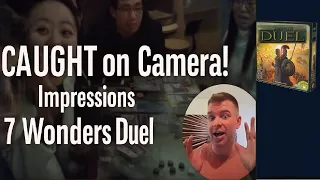 Playing Board Games in China | First Impression of 7 Wonders Duel