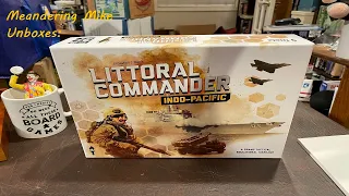 Unboxing Littoral Commander by Designer Sebastian Bae