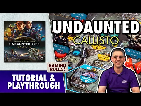 Undaunted 2200 Callisto: 4-player Tutorial & Playthrough
