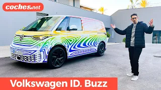Volkswagen ID. BUZZ | Primera prueba / Review en español | Furgoneta eléctrica | coches.net
