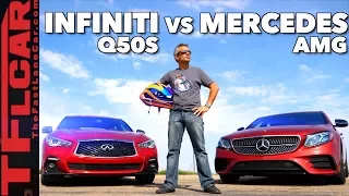 A Surprising Result for Two Fast Cars (Infiniti Q50S vs E43 AMG)
