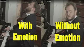 Can You Hear The Difference Between a Pianist Who Plays With Emotion and Without it?