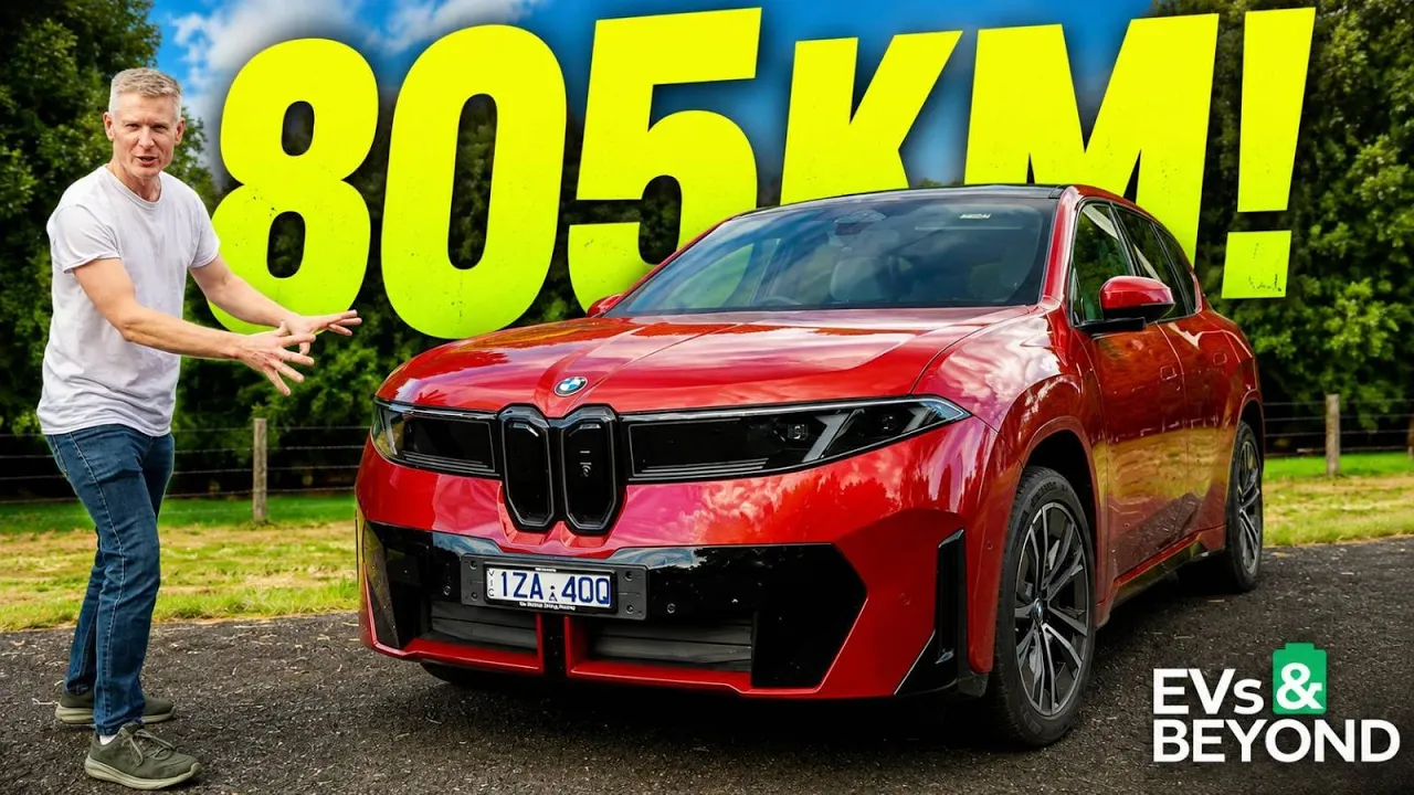 805km of EV range! BMW iX3 first drive