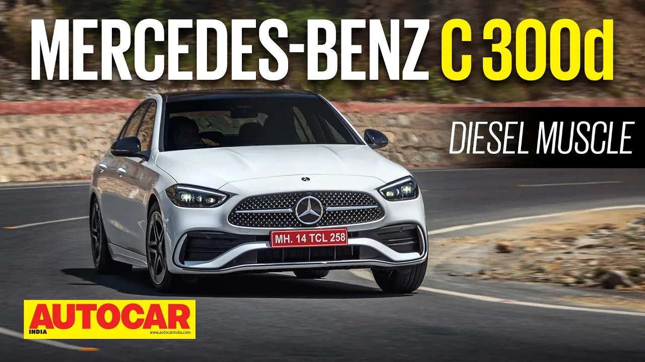 2022 Mercedes-Benz C 300d review - More power and punch for a price | First Drive | Autocar India