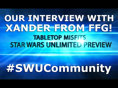 The excitement for Star Wars Unlimited has gone plaid! Xander tells us all about it! #swucommunity