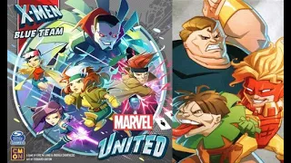 Marvel United: X-Men Play Through - Blue Team Vs The Brotherhood of Evil Mutants