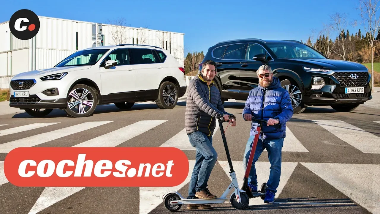 Hyundai Santa Fe vs Seat Tarraco SUV | Prueba / Test / Review en español | coches.net